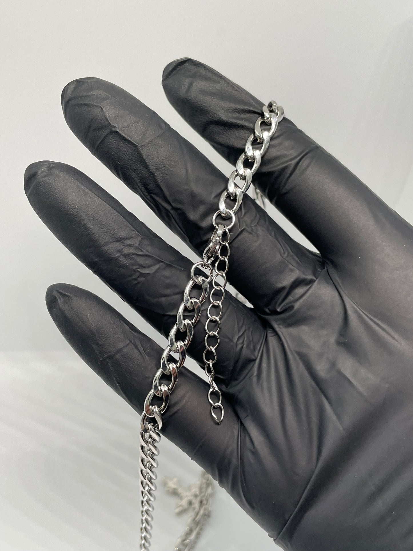 Steel Cross – Edelstahl-Halskette mit Kreuz Anhängern