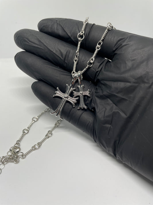 Iced Cross Necklace